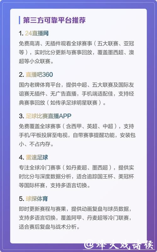如何免费观看世界杯官方直播平台推荐